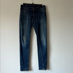 Bla Konst Acne Blue Skinny Jeans Made In Italy